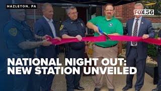 Hazleton City Police Department unveil new station during National Night Out