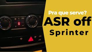 Mercedes-Benz Sprinter - USANDO ASR, PRA QUE SERVE??