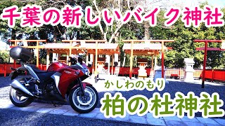 真冬日で寒い中、千葉県にできた新しいバイク神社「柏の杜神社」に行ってみた！【CBR250R】