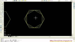 27多邊型畫法(AUTOCAD2008_2D入門_吳老師提供)