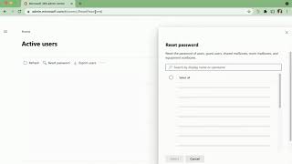 Reset Student Password