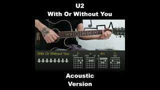 U2 - With Or Without You | Guitar Tutorial