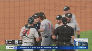 Chihuahuas manager and pair of players ejected in 6-3 loss to Express