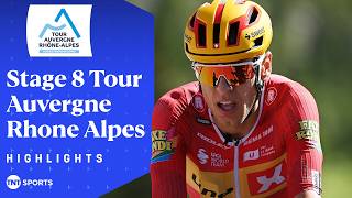 EPIC ENDING! 🏆 | 2026 Stage 8 Tour Auvergne Rhone Alpes Race Highlights | TNT Sports Cycling