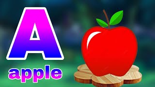 phonics Sounds of alphabets A to Z in English A for apple B for ball songs with kids ABC