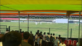 Ruturaj Gaikwad and Krunal Pandya playing Ranji match