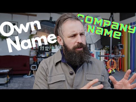 Should I name my photography business after myself?