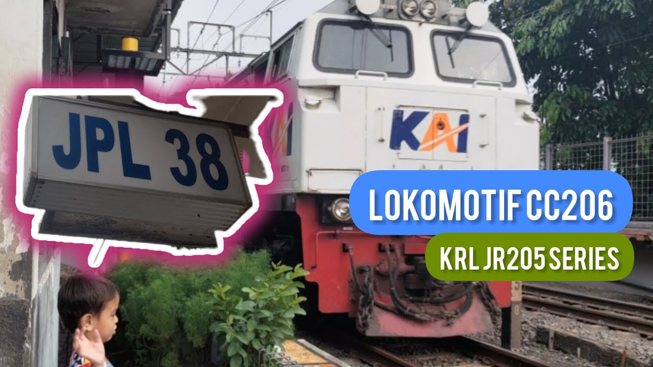 Krl Jr 205 Lokomotif Cc201 Cc206 Youtube