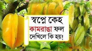 স্বপ্নে কেহ কামরাঙা ফল দেখিলে কি হয় | Dream explaination of Kamranga Fruit  Shopner Tabir