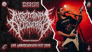 INSEMINATE DEGENERACY - LIVE @MUSCADEATH FEST 2019 - HD - [MULTI CAM] 12/10/2019