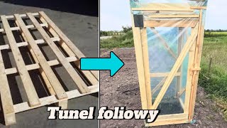 Tunel foliowy Diy