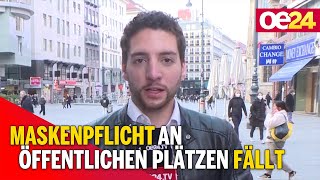 Wien: Maskenpflicht an öffentlichen Plätzen fällt