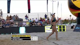 Flint’s Skilled Foot Save! | AVP New Orleans Open 2022