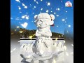 cool transform snowman into ne zha