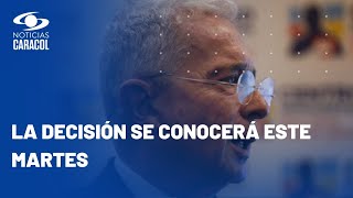 Fiscalía General definirá si llama a juicio al expresidente Álvaro Uribe