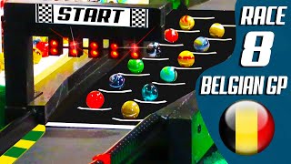 Marble Circuits - Race 8 Belgian Grand Prix - Marble Race By Fubeca's Marble Runs