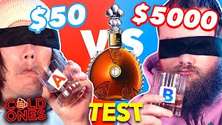 $50 VS $5000 Blindfolded Alcohol Taste Test