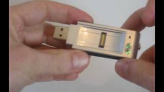 Secure USB Thumb Drive with Biometric Fingerprint Scanner