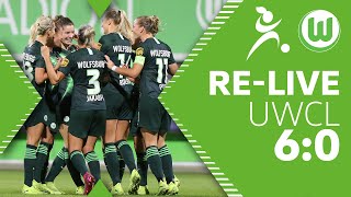 VfL Wolfsburg - Twente Enschede 6:0 | Re-Live | UEFA Women's Champions League