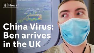 Leaving Wuhan: Ben is evacuated to the UK and taken to two week quarantine zone