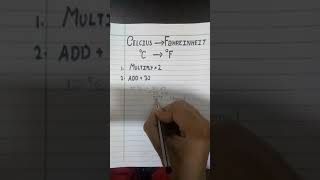 very simple trick to convert Celcius to Fahrenheit