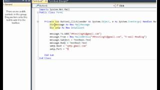 Visual Basic 2010 Tutorial - How to send e-mail
