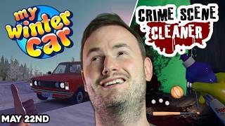 My Winter Car didn't go well....so let's check out Crime Scene Cleaner!