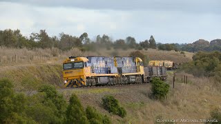 Pacific National 7XM4 Snakes Its Way Up Murgheboluc Curves - PoathTV Australian Trains \u0026 Railways