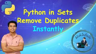 Python Sets Explained for AI Engineers | Remove Duplicates, Union, Intersection (Beginner Friendly)