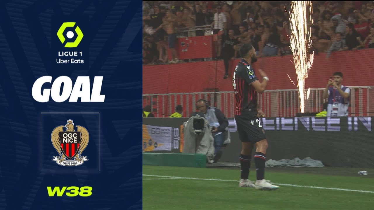 Goal Gaëtan LABORDE (28' - OGCN) OGC NICE - OLYMPIQUE LYONNAIS (3-1) 22 ...