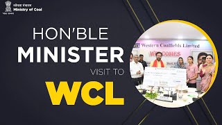 Key Highlights of Honorable Minister of Coal \u0026 Mines Shri G Kishan Reddy  visited to  WCL. #coal