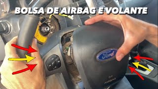 COMO RETIRAR AIRBAG E VOLANTE RANGER