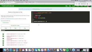 FreeCodeCamp: Repeat a String