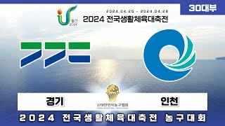 [결승] 경기 : 인천 [2024 전국생활체육대축전 30대부] 2024/04/28