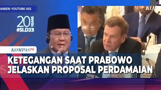 Momen Ketegangan Saat Prabowo Menjawab Pertanyaan German Soal Proposal Damai Rusia-Ukraina
