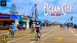 Ocean City New Jersey Boardwalk 2022 [4K]
