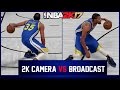 BEST CAMERA VIEW IN NBA 2K - BROADCAST VS 2K BEST CAMERA VIEW IN NBA 2K - BROADCAST VS 2K