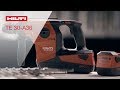 DEMO of the Hilti TE 30-A36 Cordless Combihammer