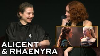 Emma D'Arcy & Olivia Cooke talk about how their HOUSE OF THE DRAGON relationship has taken off