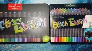 Сравнение карандашей  Faber-castell black edition Китай или Бразилия?🤔🇨🇳🇧🇷