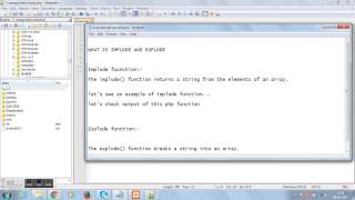 Array to string conversion - Implode function in php