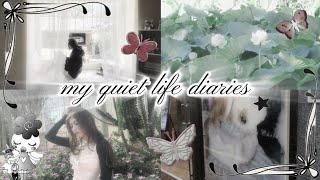 quiet life diaries: the blooming of lotus flowers, summer days in my life \u0026 a deep room cleanup