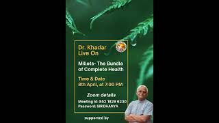 Announcement of Dr. Khadar live session || Dr Khadar || Dr Khadar lifestyle