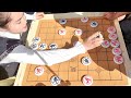 街头象棋，小伙挑战八妹，结果中了顺炮陷阱十三招！【象棋八妹】