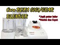 Cara Memperbaiki Blender & Buka Gigi Blender Miyako/Maspion/Phillips