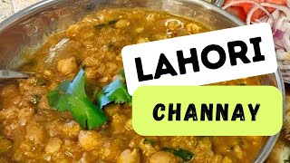 Restaurant Style Lahori Chanay | لاہوری چنے بنانے کا طریقہ | Lahore Street Food #lahorichanay