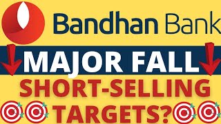 BANDHAN BANK SHARE PRICE NEWS I WHY BANDHAN BANK SHARE FALLING I BANDHAN BANK SHORT SELLING TARGETS