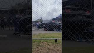 ford mustang on dyno at Devonport motor show 24/3/2024