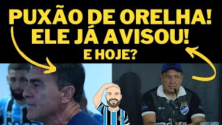 PUXÃO DE ORELHA | ELA JÁ AVISOU | QUEM VAI PARA O JOGO| GRÊMIO X JUVENTUDE