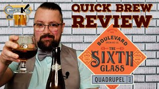 Quick Brew Review: The Sixth Glass from Boulevard Brewing #craftbeer #thesixthglass